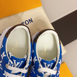Louis Vuitton luxury shoes detail shot