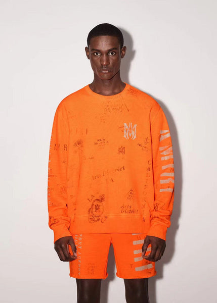 Amiri luxury hoodie detail shot