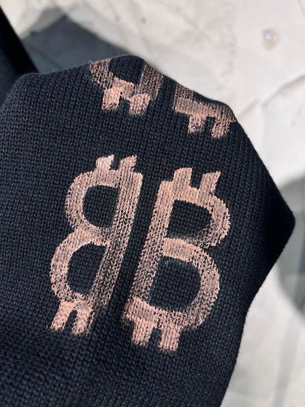 Balenciaga luxury designer clothing detail shot