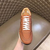 Hermès White High-Top Sneakers - Heel Detail View