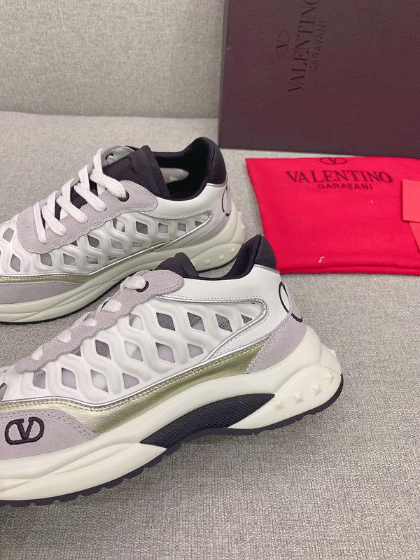 Valentino Garavani designer shoes full view