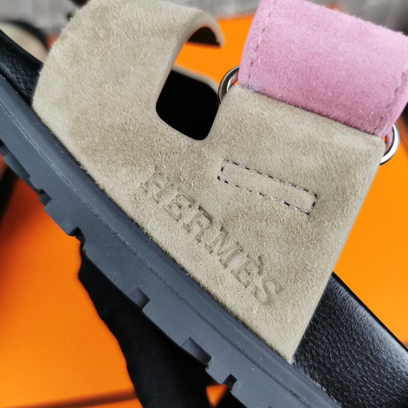 Hermes sandals Style 113 - angled studio shot
