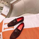 Hermes shoes Style 261 - logo and branding close-up