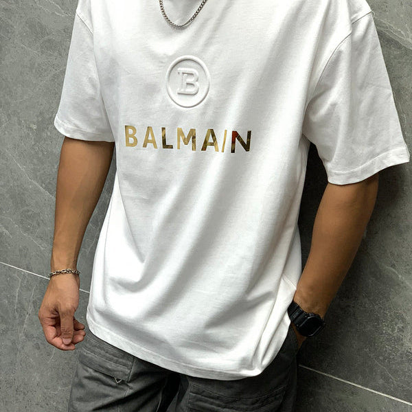 Close-up detail view of Balmain luxury piece style No.063