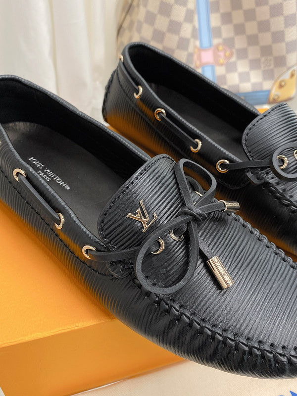 Louis Vuitton White Low-Top Sneakers - Studio Shot