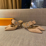 Louis Vuitton shoes Style 267 - back heel detail
