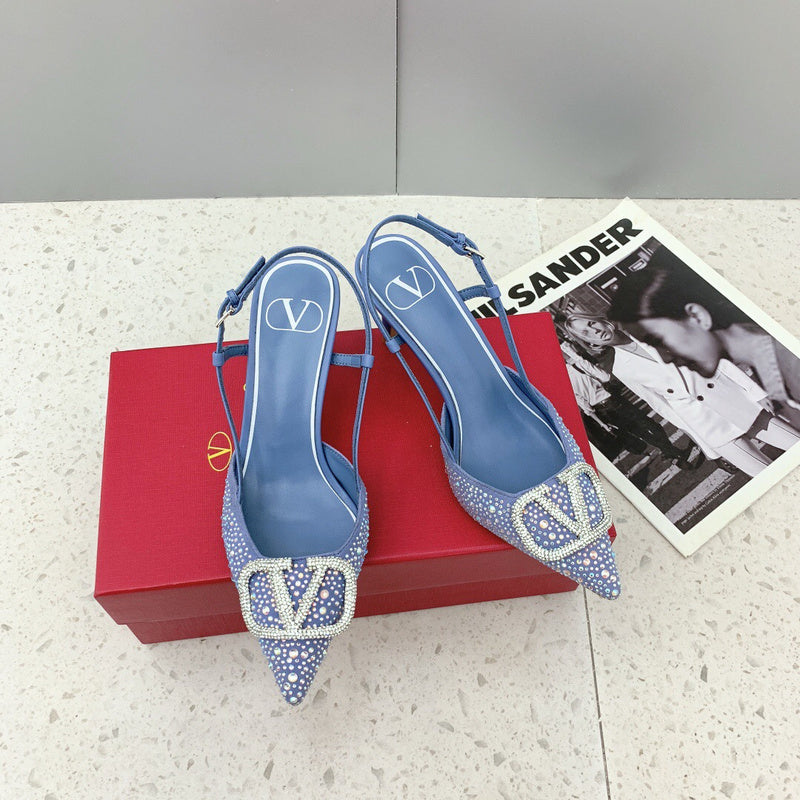 Valentino Garavani shoes front view designer style