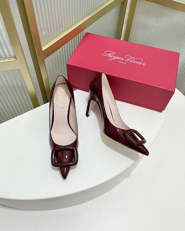 Roger Vivier shoes front view designer style