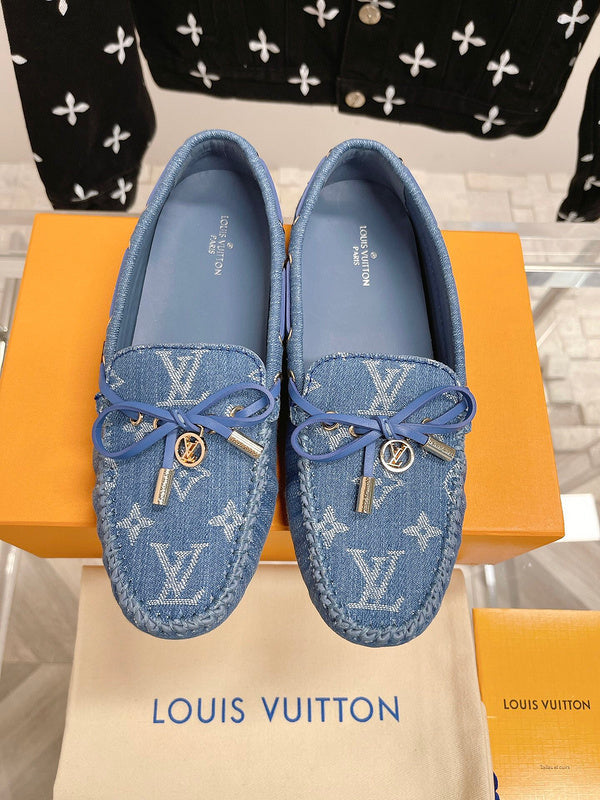 Louis Vuitton Camel Low-Top Sneakers - Side Profile View