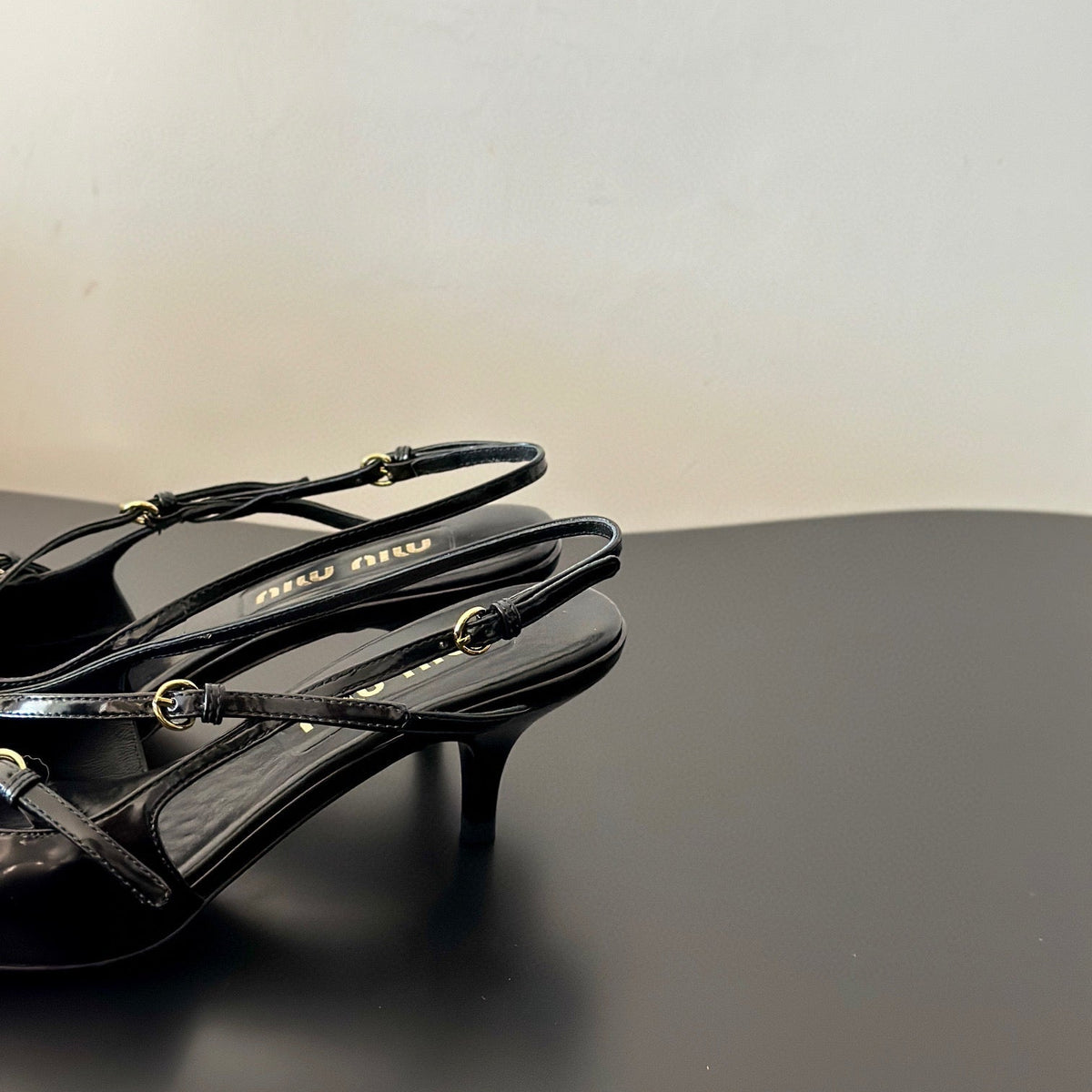 Shoes- Miu M Heels Luxury Lifestyle Designer Footwear