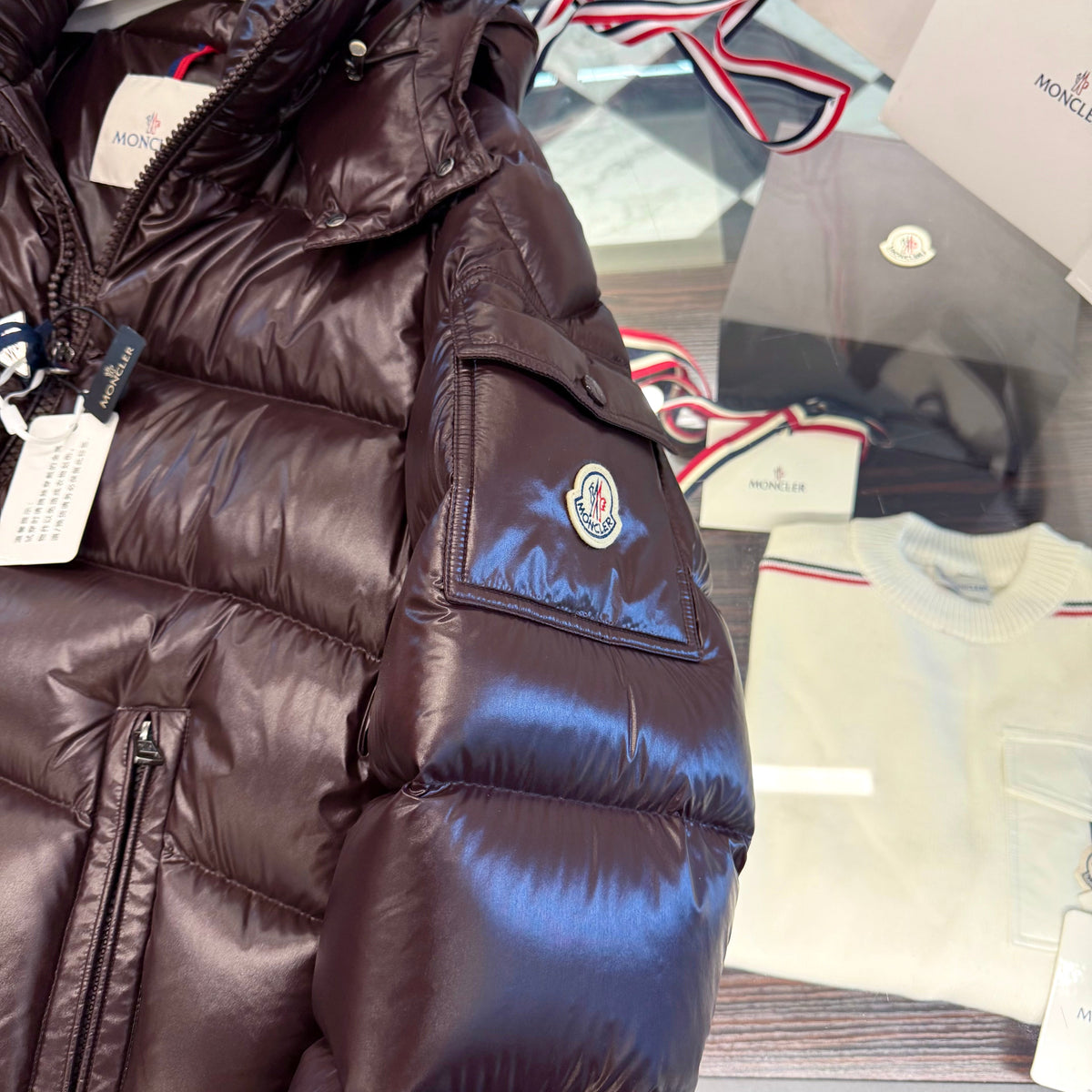 Jackets? Monc Maya Jacket Luxury Designer Outerwear Jacket