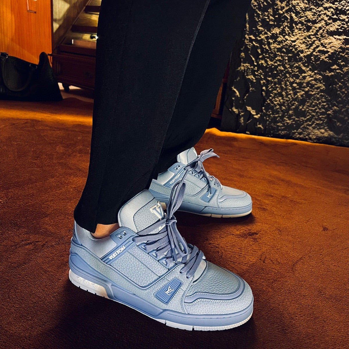 Louis Vuitton Shoes- Louis Vuitton Lou Trainers Premium Designer Casual Shoes
