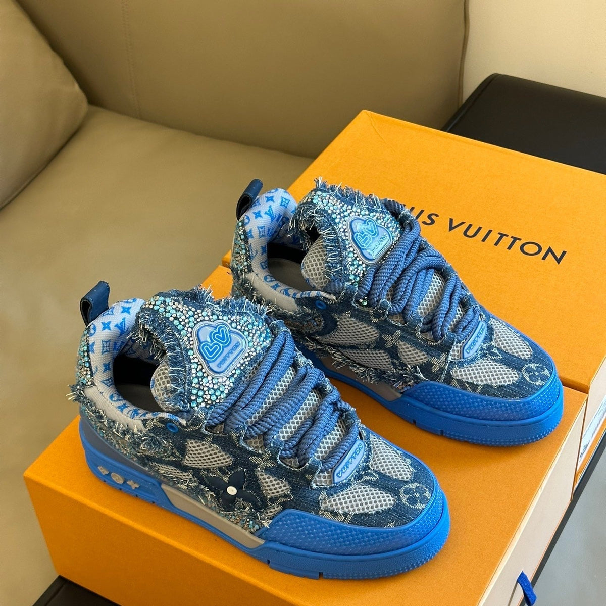 Louis Vuitton Shoes? Louis Vuitton Lou Trainers Luxury Lifestyle Designer Footwear