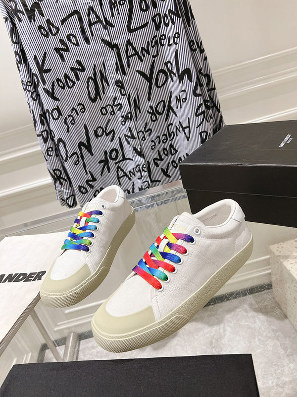 Saint Laurent shoes front view designer style