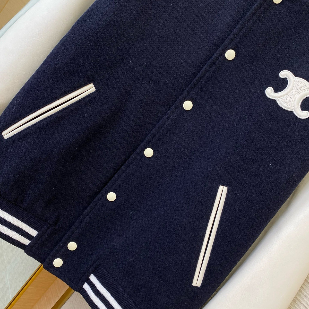 Celine Bomber Jacket detail shot – designer craftsmanship and quality