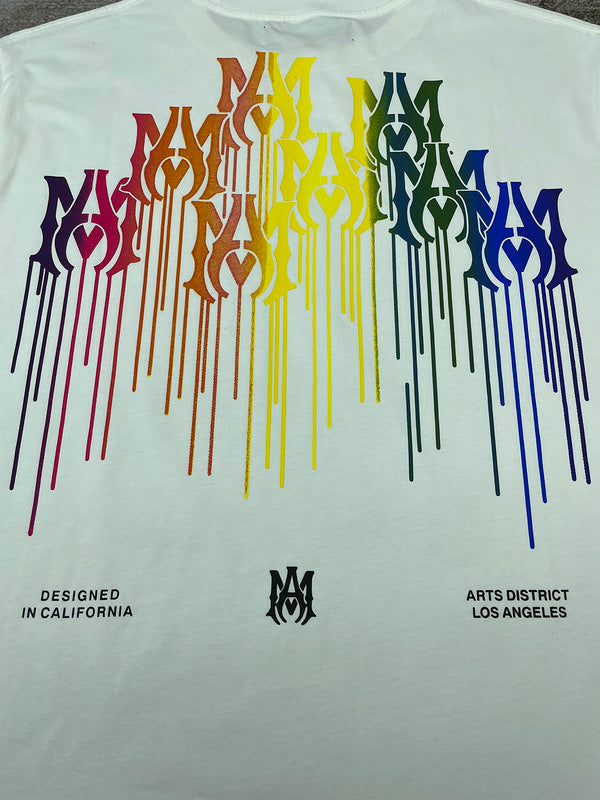 Amiri luxury t-shirt detail shot