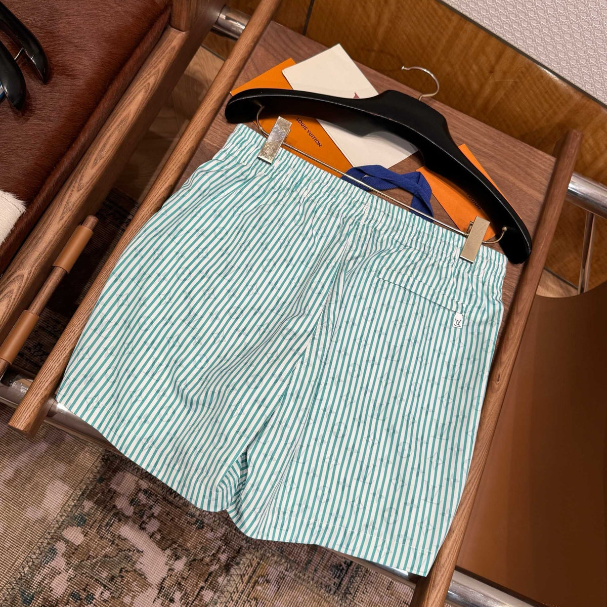 Louis Vuitton Shorts- Louis Vuitton Lou Shorts Premium Designer Casual Shorts