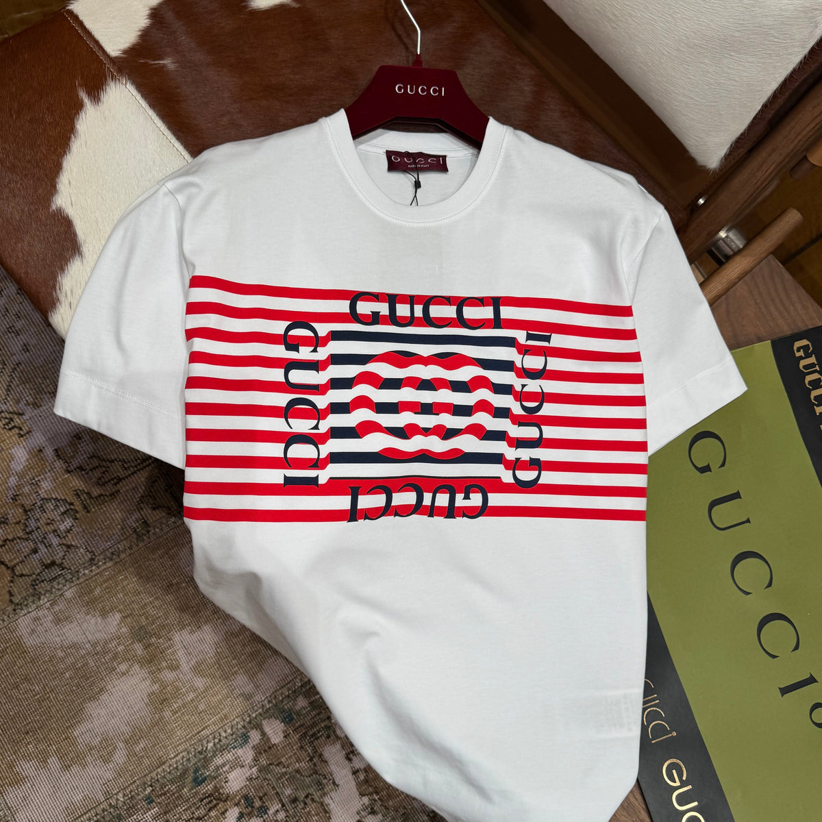Gucci T-Shirts- Gucci T-shirt Premium Designer Cotton T-Shirt