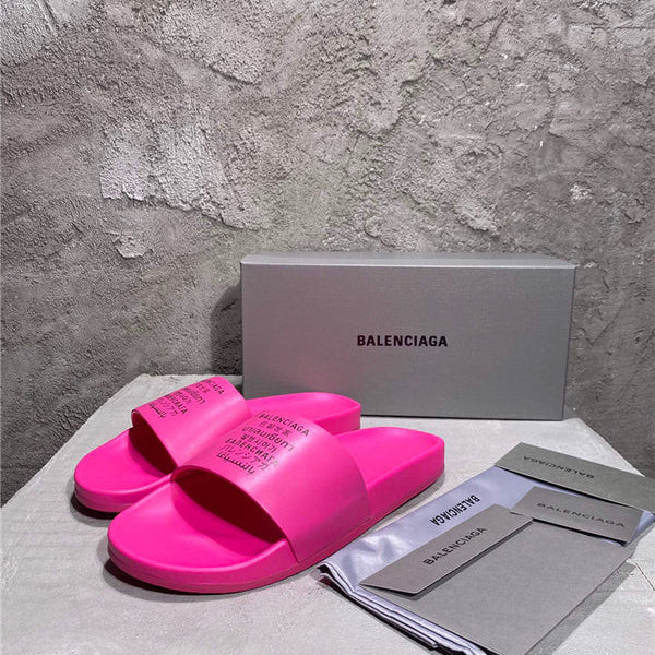 Balenciaga Nude Ankle Strap Sandals - Side Profile View
