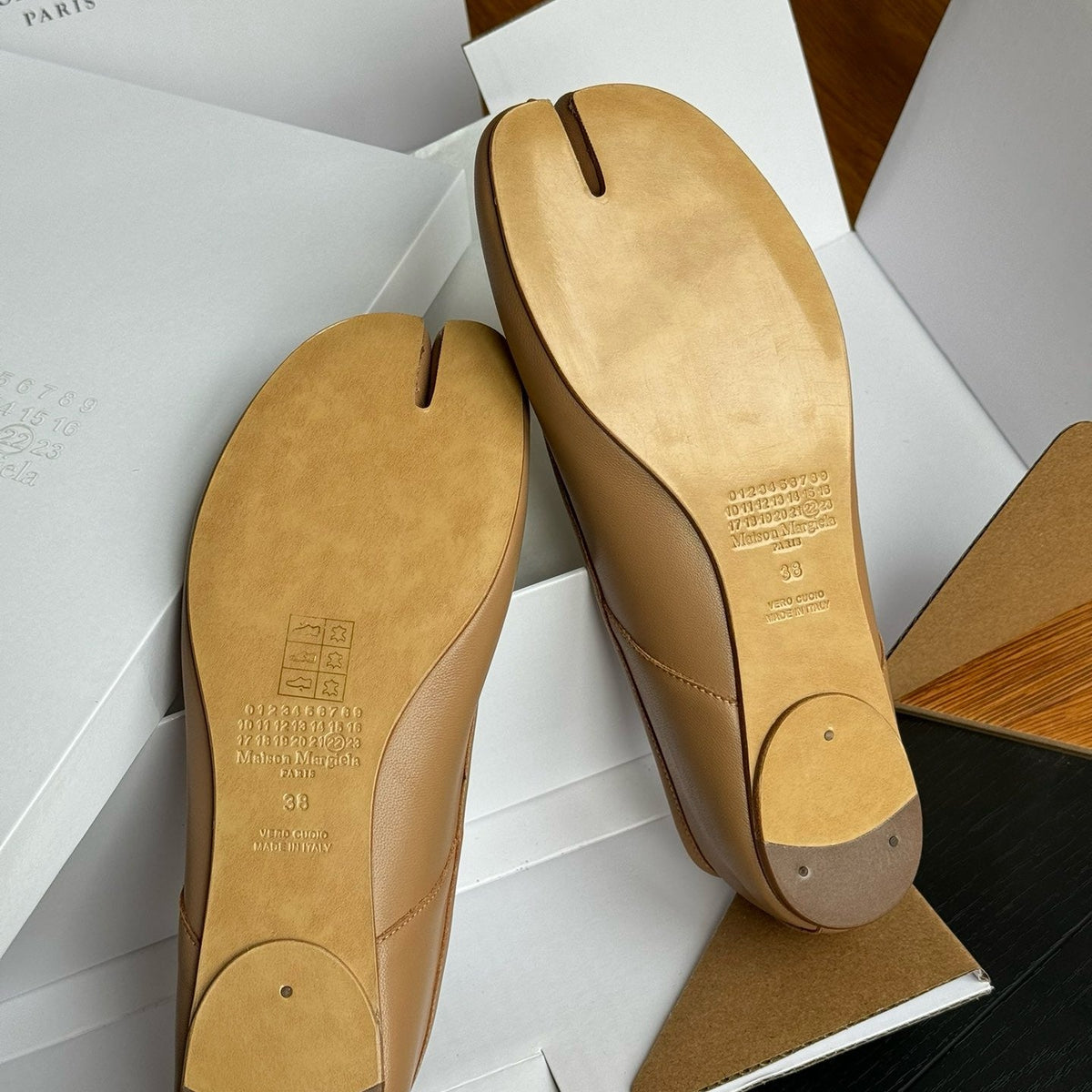 Shoes- Maison M Tabi Ballet Flats Comfortable Everyday Designer Shoes