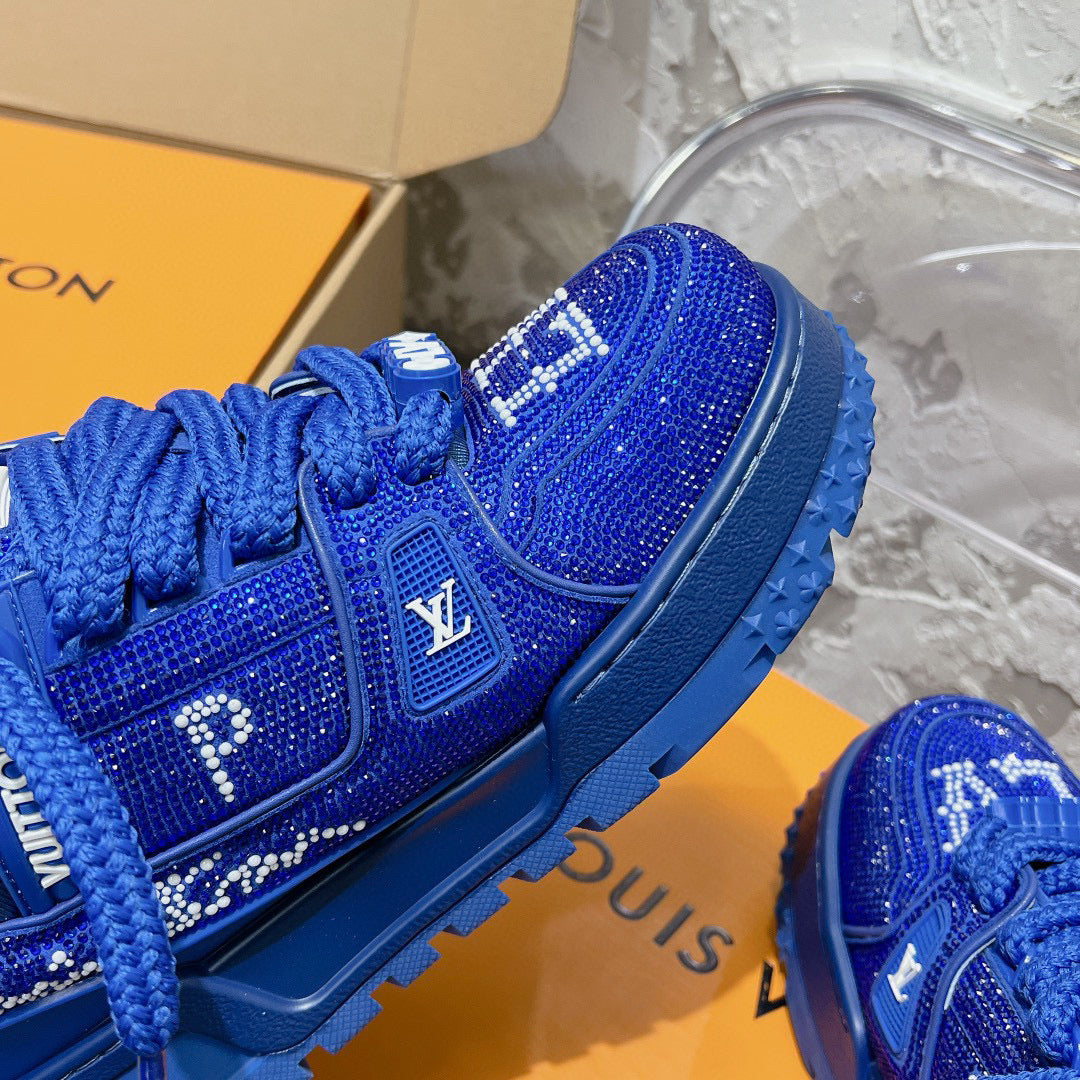 Louis Vuitton Shoes- Louis Vuitton Lou Trainers Comfortable Everyday Designer Shoes