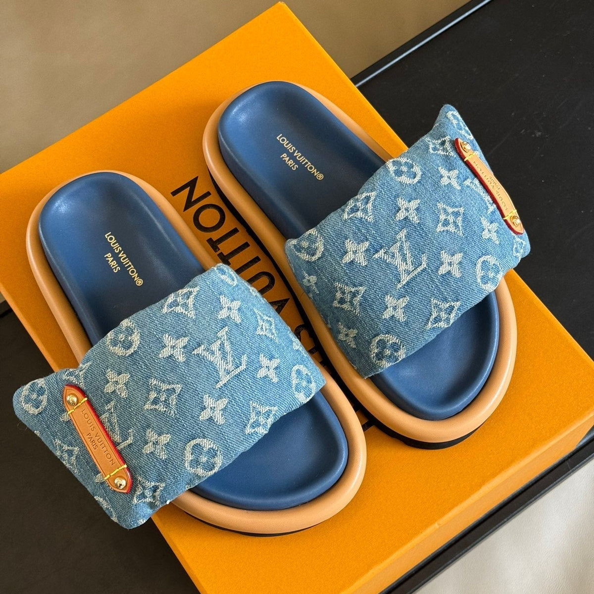 Louis Vuitton Accessories- Louis Vuitton Lou Pillow Mules Premium Everyday Designer Accessory