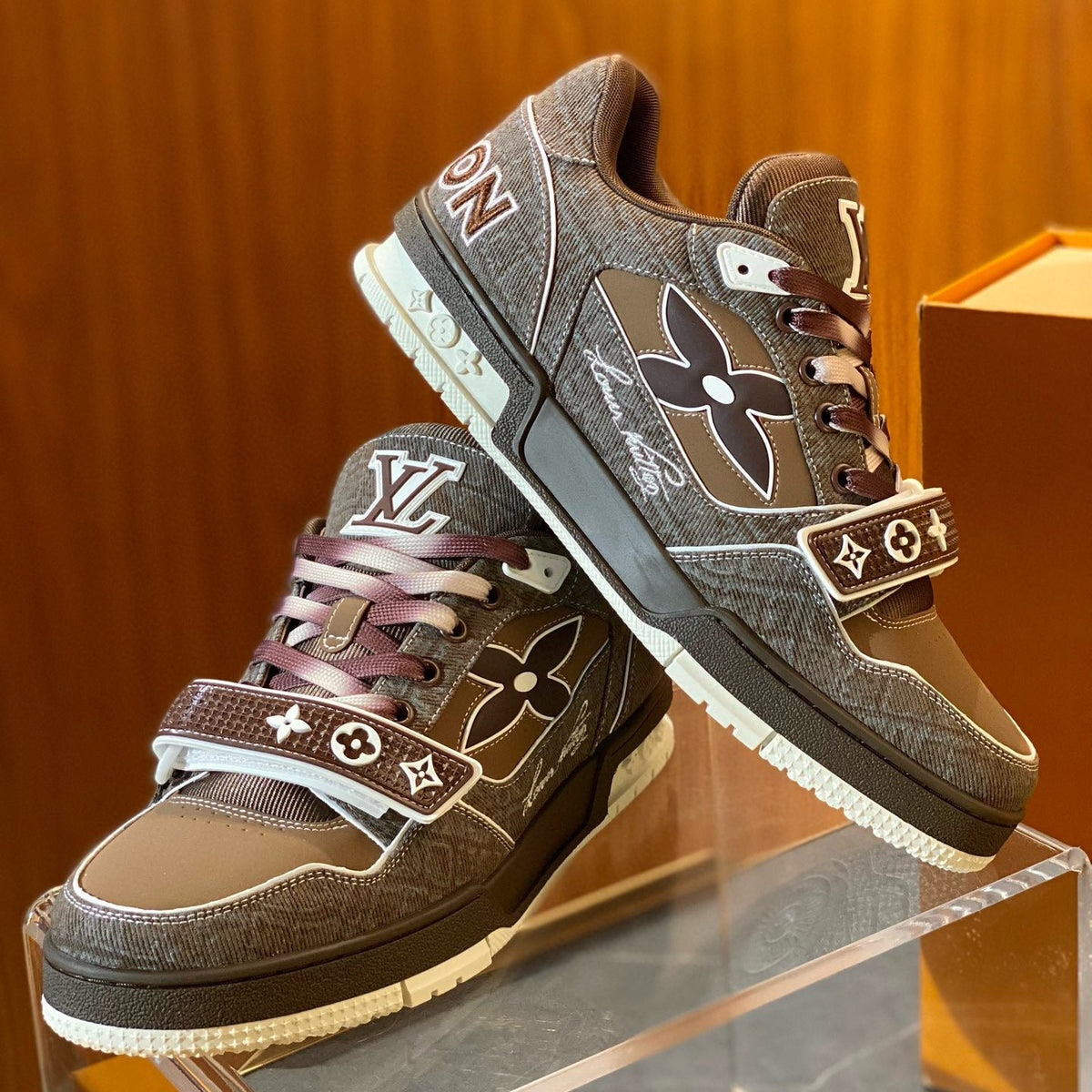 Louis Vuitton Shoes- Louis Vuitton Lou Trainers Luxury Lifestyle Designer Footwear