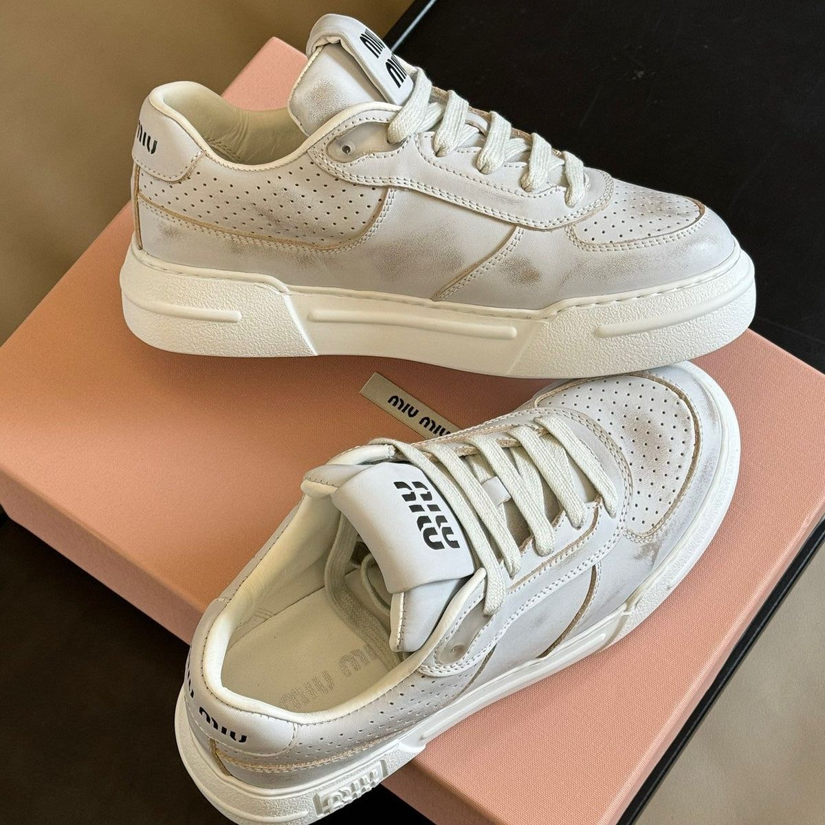 Shoes- Miu M Trainers Premium Designer Casual Shoes