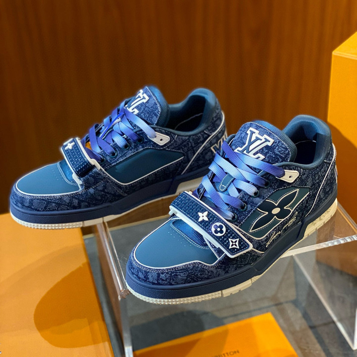 Louis Vuitton Shoes- Louis Vuitton Lou Trainers Premium Designer Casual Shoes