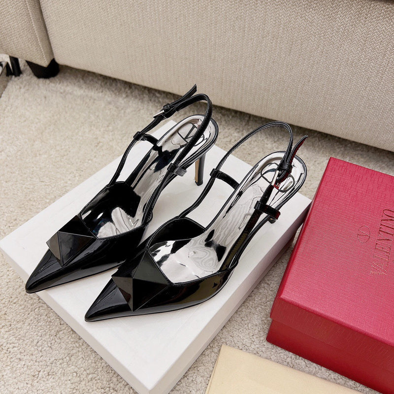Valentino Garavani shoes front view designer style