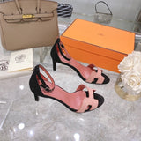 Hermes shoes Style 370 - texture and material detail