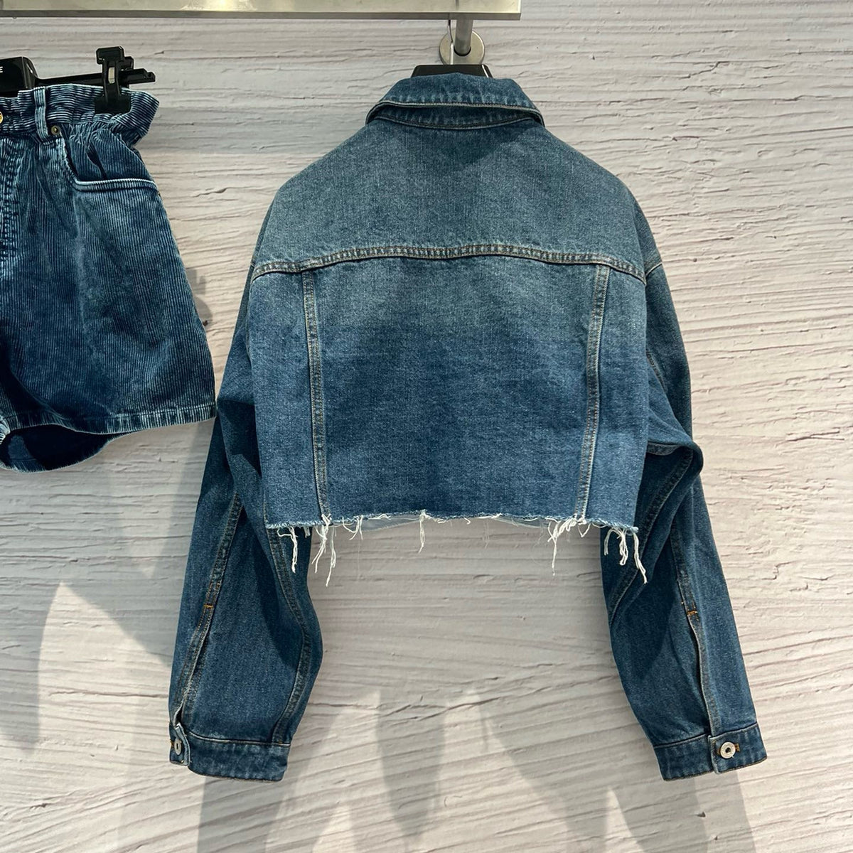 Jackets- Miu M Denim Jacket Stylish Everyday Designer Outerwear