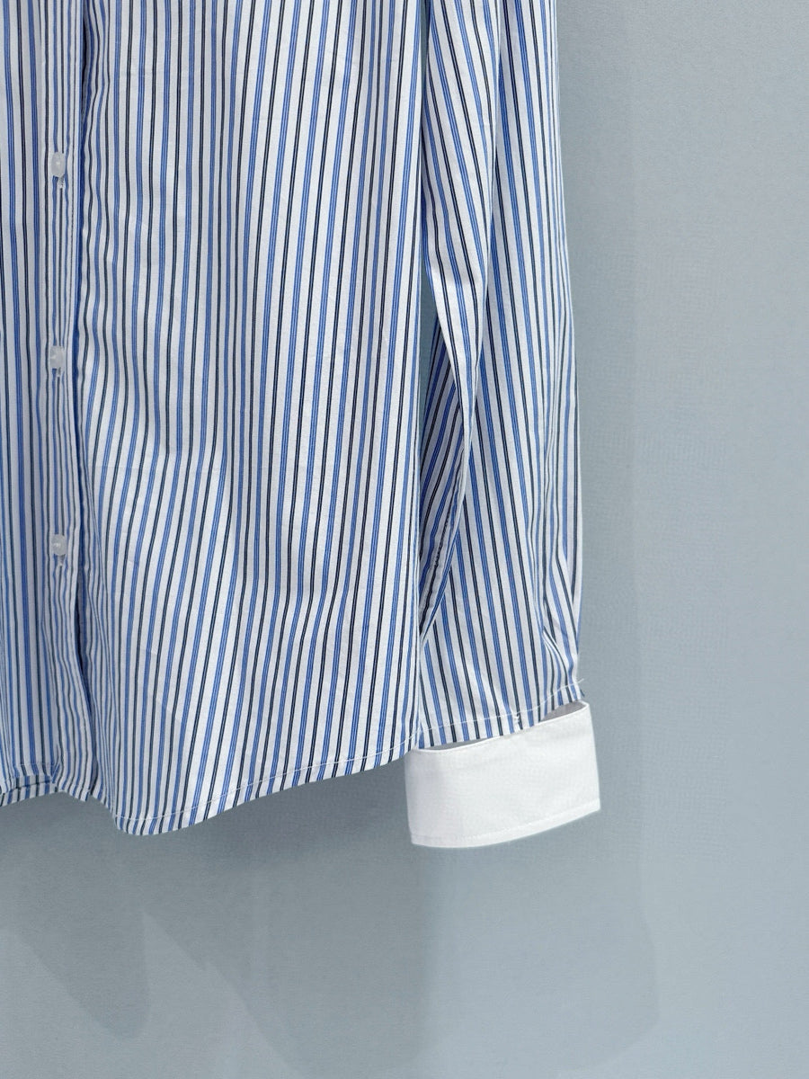 Tops- Miu M Shirt Elegant Everyday Designer Top