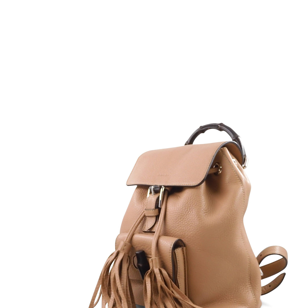 Leather premium bags detail and craftsmanship close-up