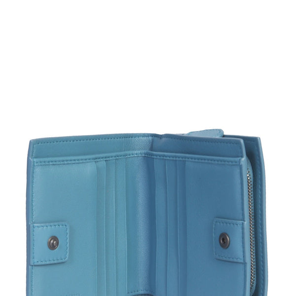 Bottega Veneta Wallets? Bottega Veneta Women Hanami Wallet Premium Leather Designer Wallet