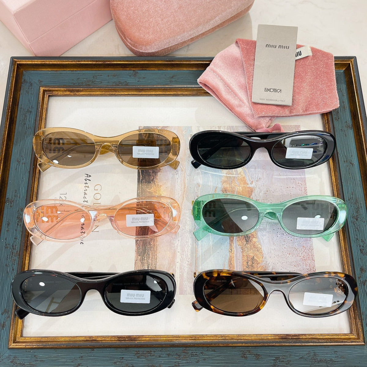 Sunglasses- Miu M Sunglasses Luxury Designer UV Sunglasses