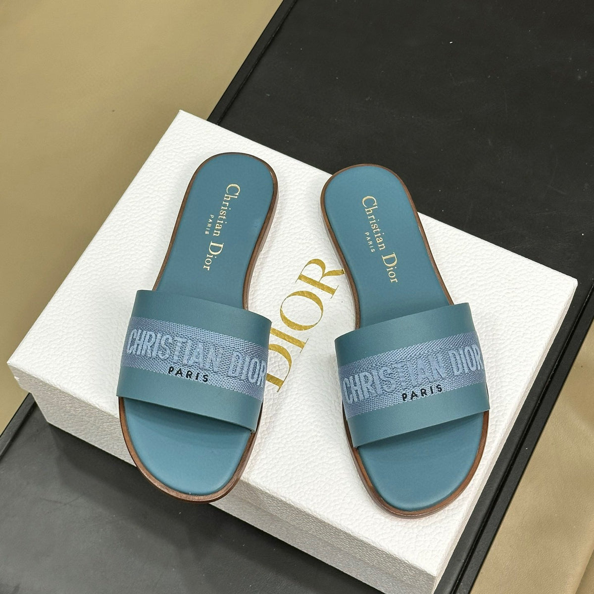 Dior Shoes- Dior Dway Slides Luxury Lifestyle Designer Footwear