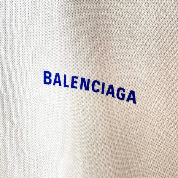 Close-up of Balenciaga designer clothing craftsmanship