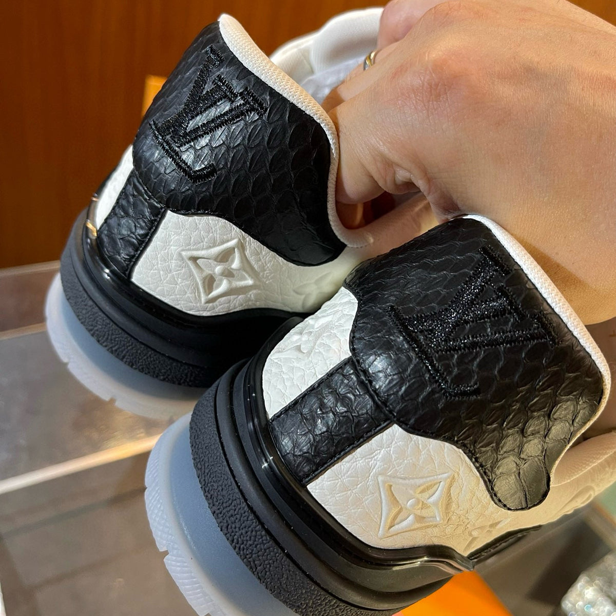 Louis Vuitton Shoes- Louis Vuitton Lou Trainers Luxury Lifestyle Designer Footwear