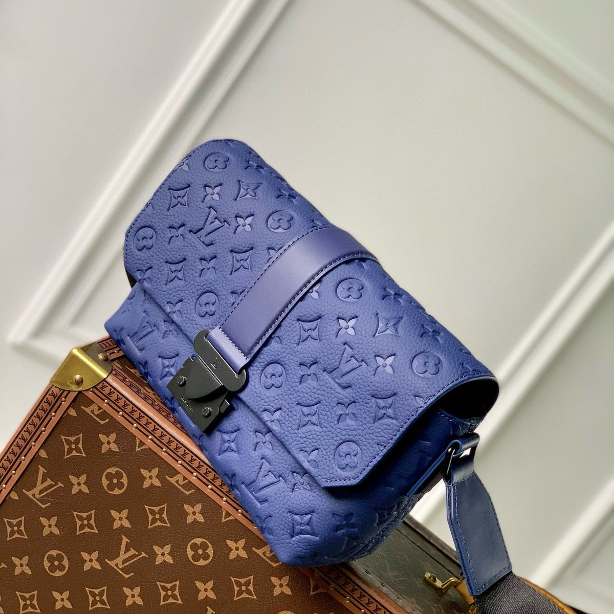 Louis Vuitton Bags- Louis Vuitton Lou S-cape Messenger Bag Premium Designer Shoulder Bag