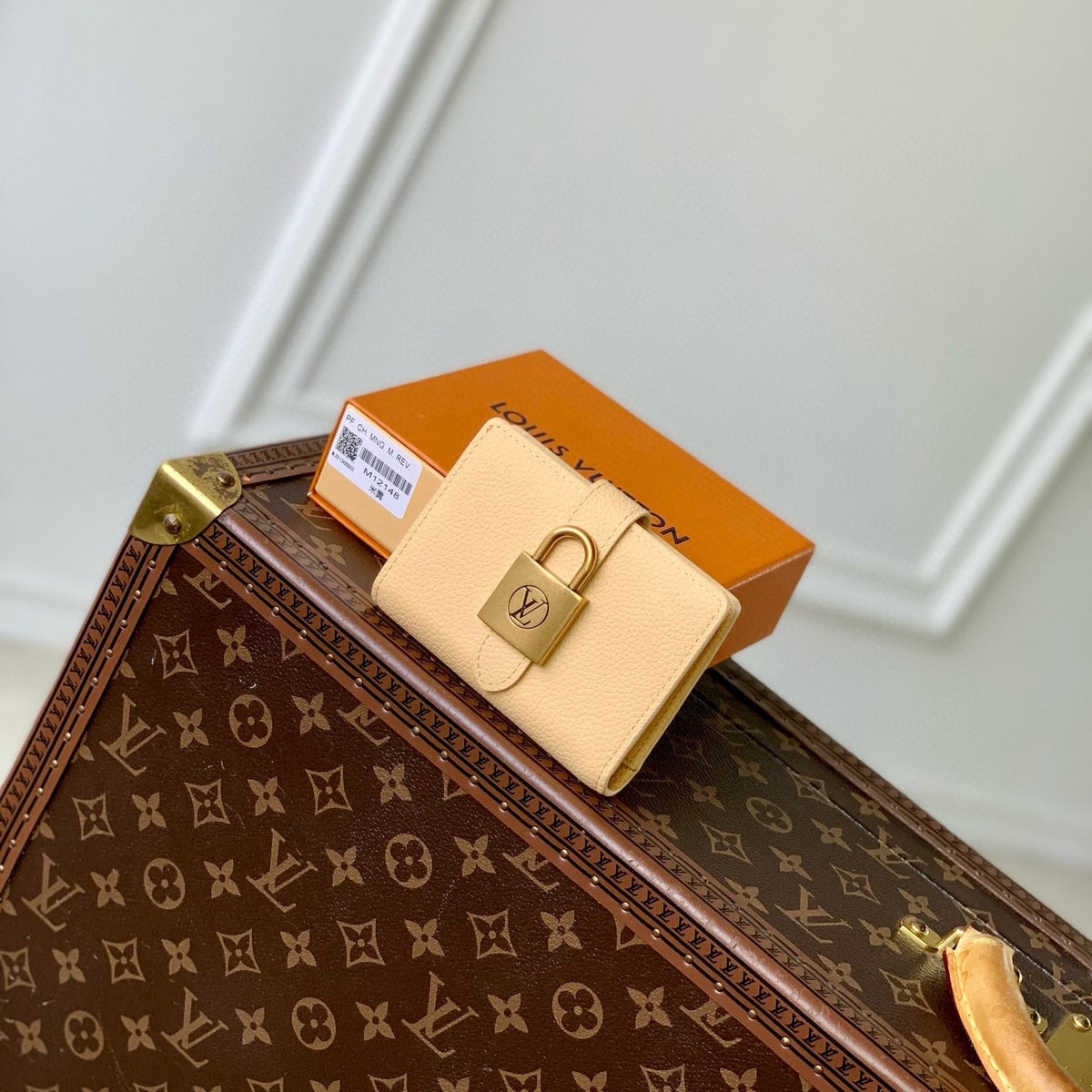 Louis Vuitton Wallets- Louis Vuitton Lou Low Key Compact Wallet Premium Leather Designer Wallet