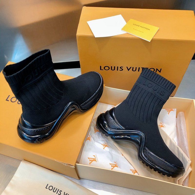 Louis Vuitton designer shoes full view