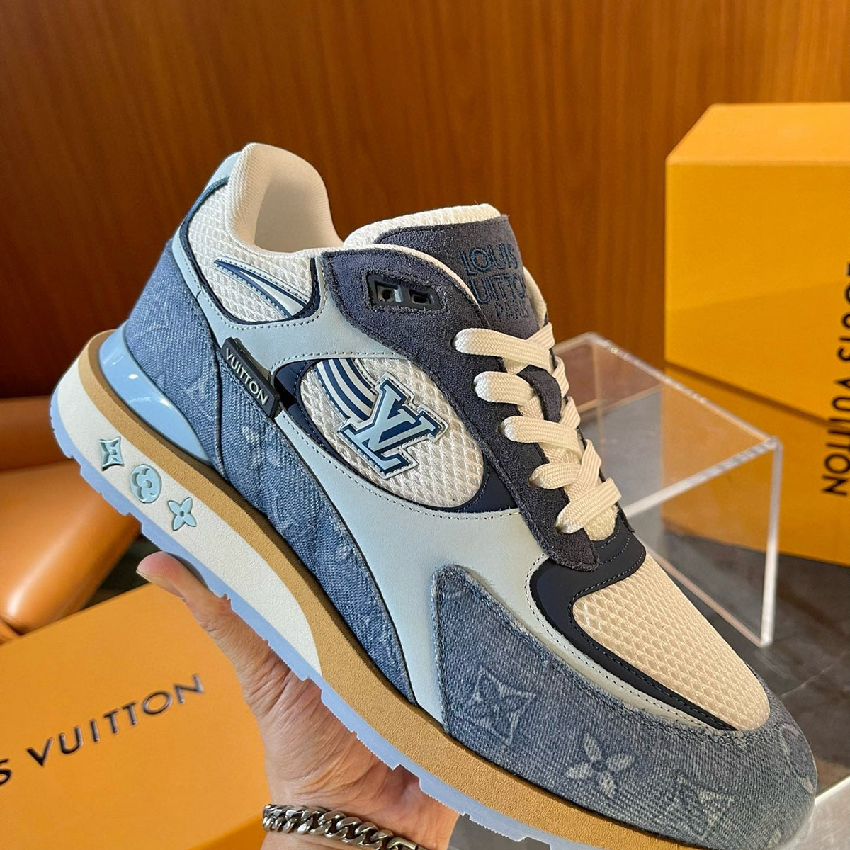 Louis Vuitton Shoes- Louis Vuitton Lou Trainers Comfortable Everyday Designer Shoes