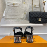 Louis Vuitton shoes Style 427 - texture and material detail