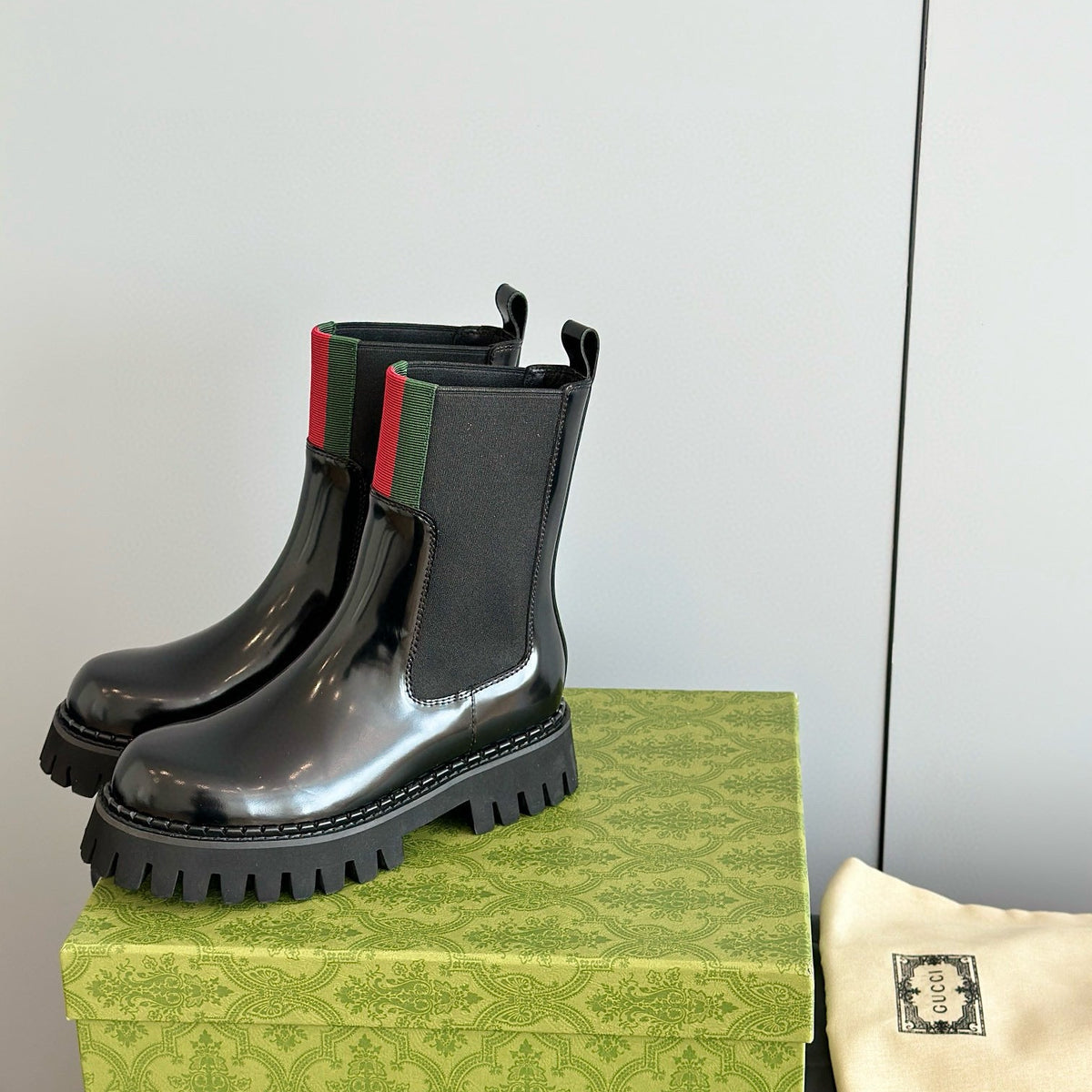 Gucci Shoes- Gucci Boots Premium Designer Casual Shoes