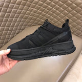 Burberry Camel Chunky Platform Sneakers - Back View