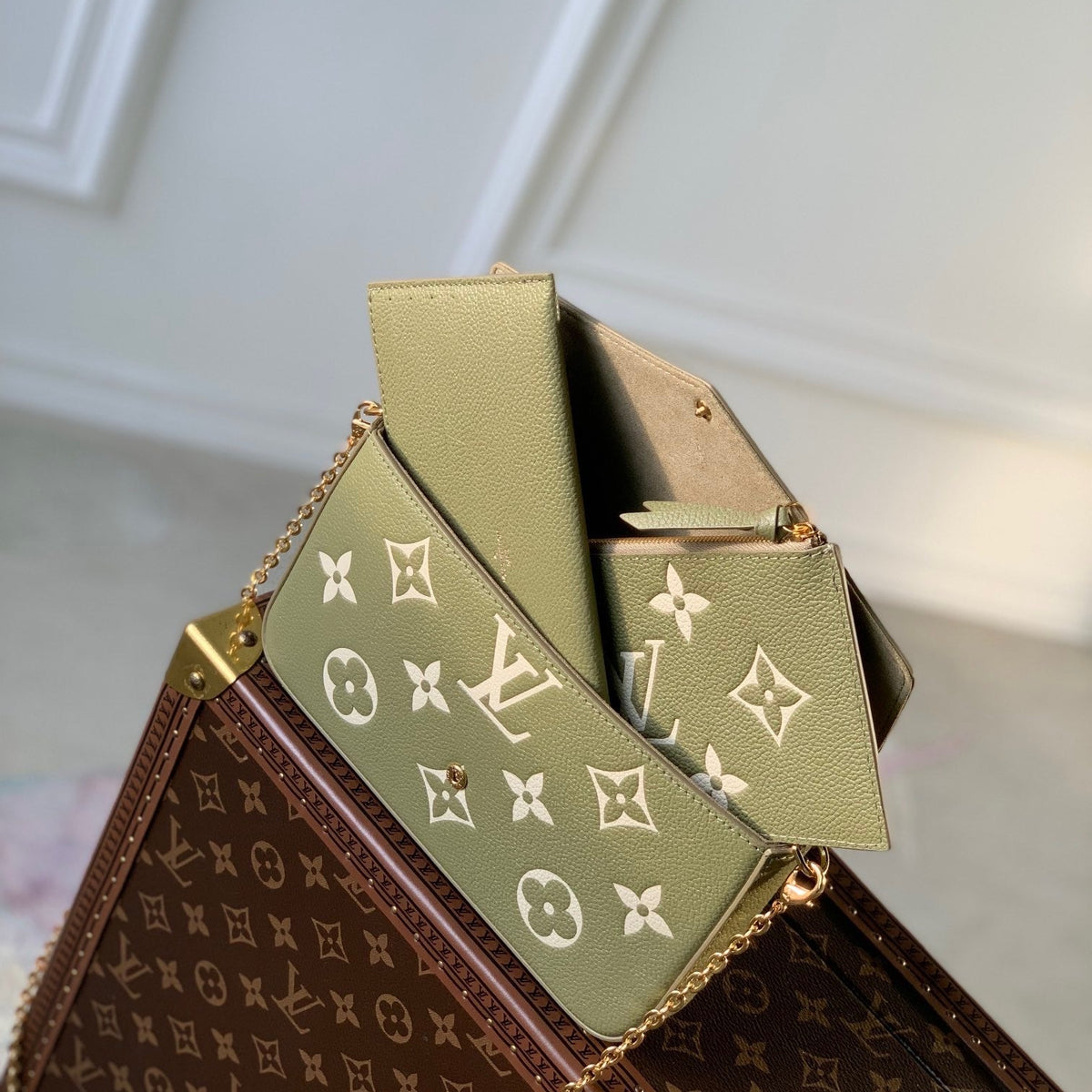 Louis Vuitton Accessories- Louis Vuitton Lou Pochette Félicie Luxury Designer Fashion Accessory