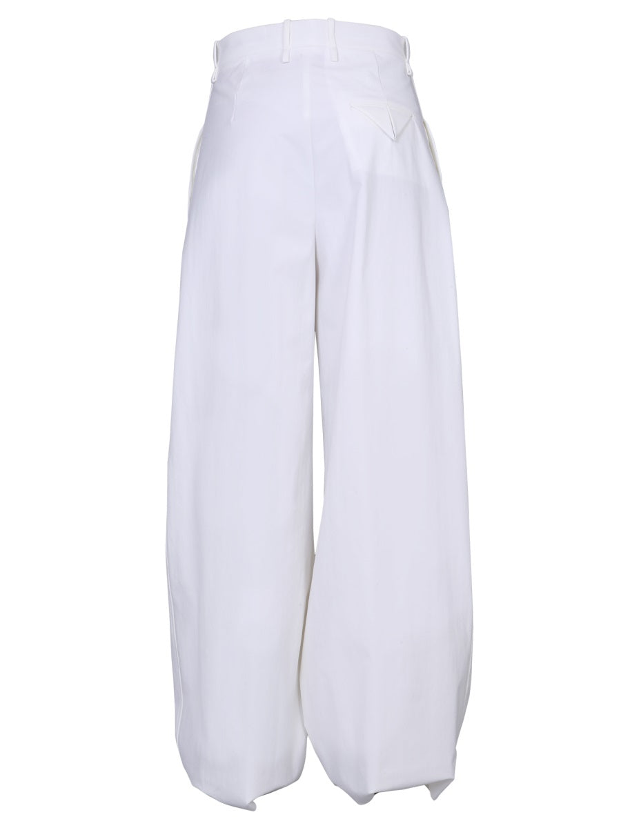 Bottega Veneta pants side profile designer luxury fashion