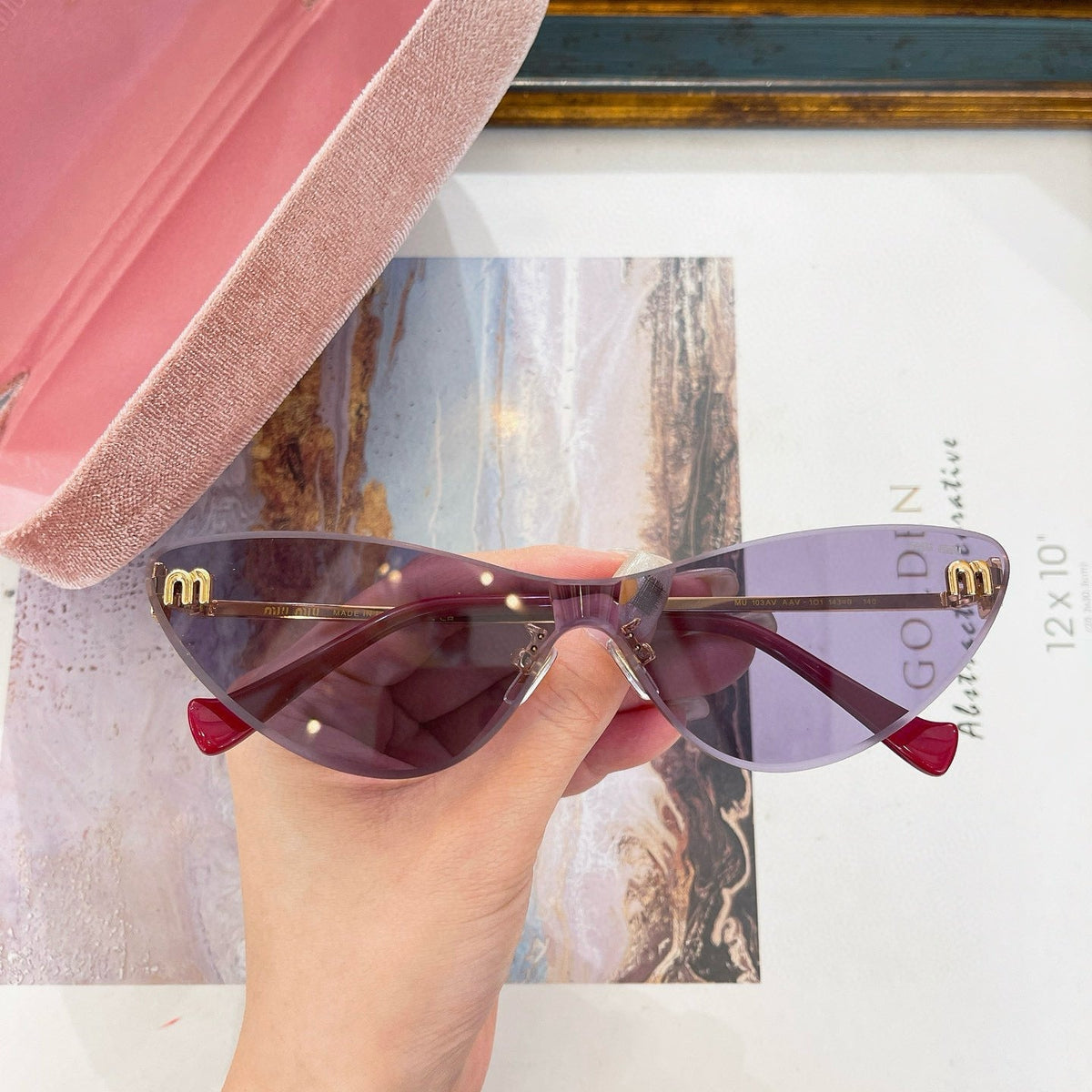 Sunglasses- Miu M Sunglasses Premium Fashion Designer Sunglasses