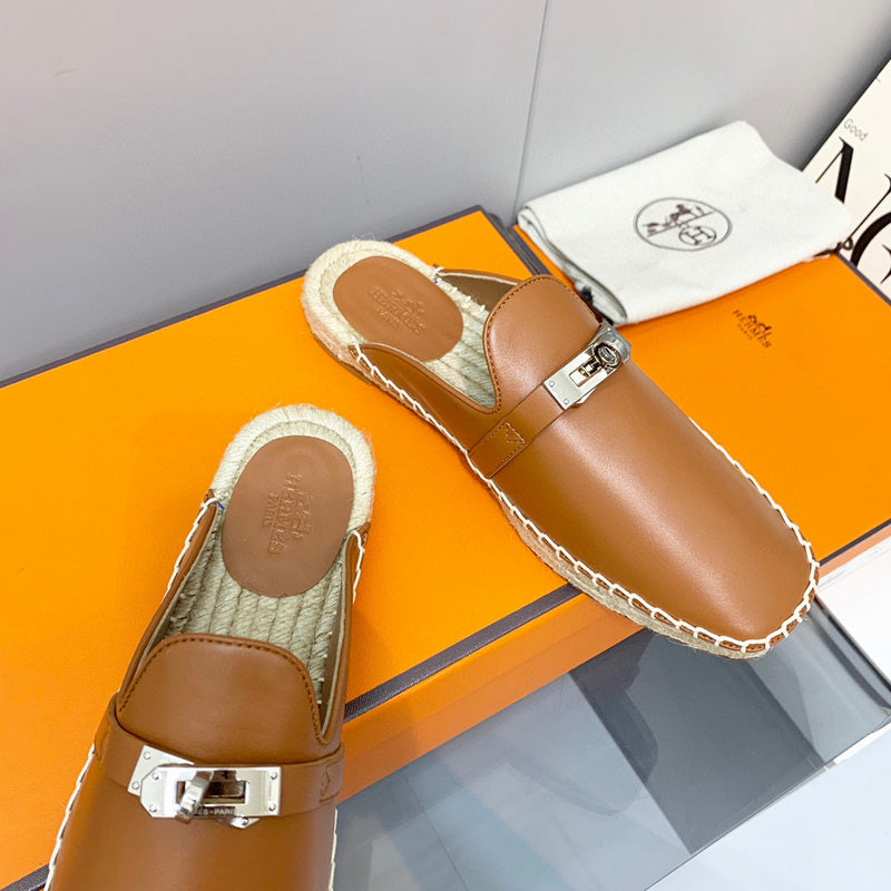 Hermes sandals Style 202 - back heel detail